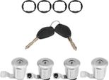 252522, Set Serratura Porta, Set Serratura Canna, Set Serratura Porta Auto, Set Serratura Porta Per Peugeot Partner, Set Serratura Porta Per Citroen Berlingo, Set Serratura Porta Per Citroen Xsara