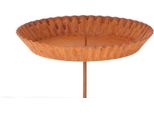 Portacandele Hbx Natural Living Su Supporto, Diametro 14 Cm, Ruggine