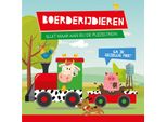 Libro Della Casa Editrice Lanterna E Treno Puzzle Con Animali Della Fattoria