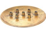 Hbx Natural Living Portacandele Per 7 Candele ø30Cm Metallo
