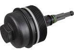 Metzger Coperchio Alloggiamento Filtro Olio 2370105 Per Vw Polo (9N) Plastica