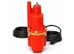 Pompa A Membrana Sommergibile Per Acqua Pulita Vertex 280W | Membrane Di Ricambio + Cavo Di Sospensione Per La Pompa|