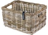 Basil V.R.- Cestino "Dax"" In Rattan, Senza Accessori Gr L., Dimensioni (L X P X A): 35 X 47 X 27 Cm"