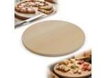 Tagliere Per Pizza In Legno Per La Cucina | Diametro 45 Cm | Legno Di Faggio