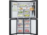 Lg Instaview GMG860EPBE Frigorifero Multidoor Slim , Classe E, 508L, Wi-Fi, Uvnano, Nero