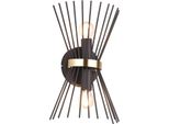 Lampada Da Parete Doppia Rod 2Xe14 40W Rl