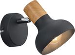 Lampada Da Parete E Soffitto Nera Latika 1Xe14 10W Rl