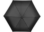 Samsonite Ombrello Tascabile Ombrello Rain Pro 3 Sect. Ultra Mini Flat Black Nero