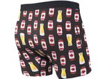 Boxer Sportivi Da Uomo Saxx Volt Boxer Brief Canadesi - Nero - S