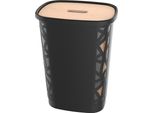 Eda 010482 No SX4 Contenitore Per Pellet Eda, 70 Litri, Nero