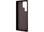 Guess Guhcs24L4Gmgbr S24 Ultra S928BrąZowy/Brown Hardcase 4G Big Metal Logo