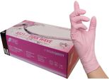 Nitras® 8321 Unisex Einmalhandschuhe Pink Wave Rosa GrößE M 100 St.