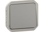 Legrand Plexo New Commutatore A 1 Via A Tenuta Stagna, Inserto, IP55 Grigio, 069511L