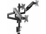 Gembird MA-DA3-01, Morsetto/Gomma, 21 Kg, 43,2 Cm (17"), 68,6 Cm (27""), 100 X 100 Mm, Nero"