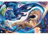 5000-Piece Puzzle: Dragon By Day And Night. Ages 14 And Up. Dragons. 12000813. Ravensburger