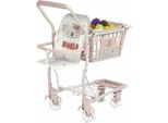 De Cuevas TOYS- Carrello Della Spesa Koala, Rosa E Bianco (52179) De Cuevas Toys