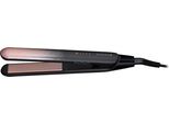 Remington S5305 Piastra Per Capelli, Rivestimento In Ceramica, 110 Mm, Display Digitale Con 9 Impostazioni, Cavo Rotante, Nero/Rosa