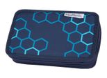 Mcneill Astuccio Per Matite Pencil Case With Three Compartments Xagon Blu Scuro