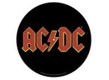 Ac/Dc - Tappetino Per Giradischi, Logo PM3117 (Taglia Unica) (Nero/Rosso)