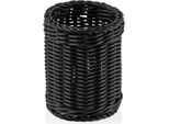 Cestino Per Posate Ø 12 Cm, (H) 15 Cm, Nero
