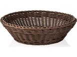 Cestino Da Tavolo Basket Marrone Gastro Rotondo ø 29 Cm, Polipropilene