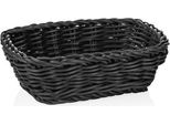 Cestino Da Tavolo Cestino Nero Gastro 19 X 13 X 6 Cm, Polipropilene