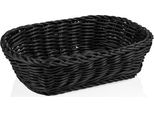 Cestino Da Tavolo Basket Nero Gastro 26,5 X 19 X 7 Cm, Polipropilene