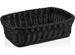 Cestino Da Tavolo Basket Nero Gastro 31 X 21 X 9 Cm, Polipropilene