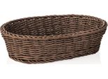 Cestino Da Tavolo Basket Marrone Gastro 28 X 16 X 8 Cm, Polipropilene
