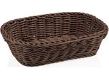Cestino Da Tavolo Basket Marrone Gastro 26,5 X 19 X 7 Cm, Polipropilene