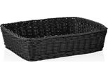 Systemkorb Korb Schwarz Gastro 40 X 30 X 10 Cm, Polipropilene