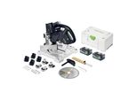 Festool Symc 70 Eb Basic Sega Per Modanatura A Batteria 36 V ( 2 X 18 V ) 216 Mm + 2X Batteria Ricaricabile 8,0 Ah + Systainer - Senza Caricabatterie