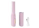 Mini Piastra Per Capelli Ricaricabile, 3 Temperature Regolabili, 2000 Mah, Piastra Per Capelli Senza Fili Per Tutti I Tipi Di Capelli, Tipo C, Viola