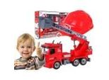 Set Interattivo Modificabile Camion Dei Pompieri + Casco Auto Giocattolo