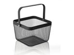 Cestino In Metallo 24,5 X 24,5 X 17,5 Cm
