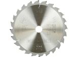 Lama Per Sega Per Legno 255 X 30 X 1,8 Mm, 24 Denti - 4100023