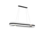 Lampada A Sospensione Led 56W Sopla PND-63728-56W-3K-BK-GD Italux