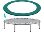 Clanmacy Copertura Per Bordo Trampolino, Protezione Per Bordo, Accessori Per Trampolino, Copertura Per Molle Per Trampolino 305 Cm Verde
