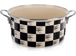 Orion Casseruola Smaltata Casseruola Smaltata Schachbrett 26 Cm 5 L
