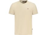 Napapijri T-Shirt A Maniche Corte Vestibilità Regolare Scollo Rotondo Ricamo : Taglia - L Taglia: L