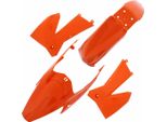 Kit 4 Carene Plastiche Polisport Arancione Per Ktm Exc