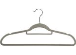 Kesper Appendiabiti Per Armadio 25 Pezzi, Plastica, Grigio Kesper 16644