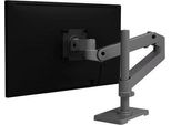 Ergotron Lx Series 45-695-293 Supporti A Parete Per Tv 86,4 Cm 34 Pollici Scrivania Grigio Scuro