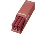 Candela Da Tavola Bolsius 270 23 Rosso Rustico