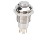 Interruttore A Pulsante In Metallo Da 10 Mm Impermeabile Interruttore Di Avvio Autobloccante Con Luce 3V (Blu)