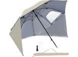 Ombrellone Da Spiaggia Jayseuw Ombrellone 210 Cm Protezione Uv 50+ Inclinabile Con Picchetto Borsa Per Il Trasporto Idrorepellente Ombrellone Da Spiaggia Ombrellone Da Giardino Ombrellone Da Balcone Beige