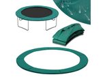 Copertura Bordo Trampolino Aopunly, Protezione Bordo, Accessori Trampolino, Copertura Molla Per Trampolino 244 Cm Verde