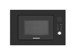 Heinner HMW-BI2360BK, Da Incasso, Microonde Con Grill, 23 L, 800 W, Display Incorporato, Led