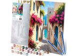 Pittura Con Numeri 40X50 Cm Massido Cityscape