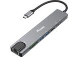 Equip 133497 Replicatore Di Porte E Docking Station Per Laptop Cablato Usb Tipo-C Nero, Grigio